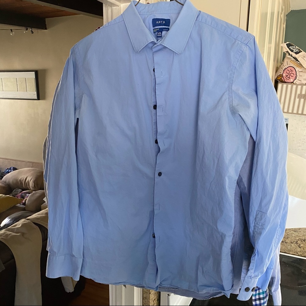 Apt 9 like new dress shirt